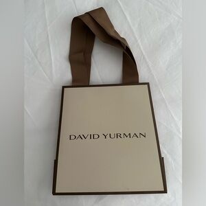 David Yurman Gift Bag, excellent condition